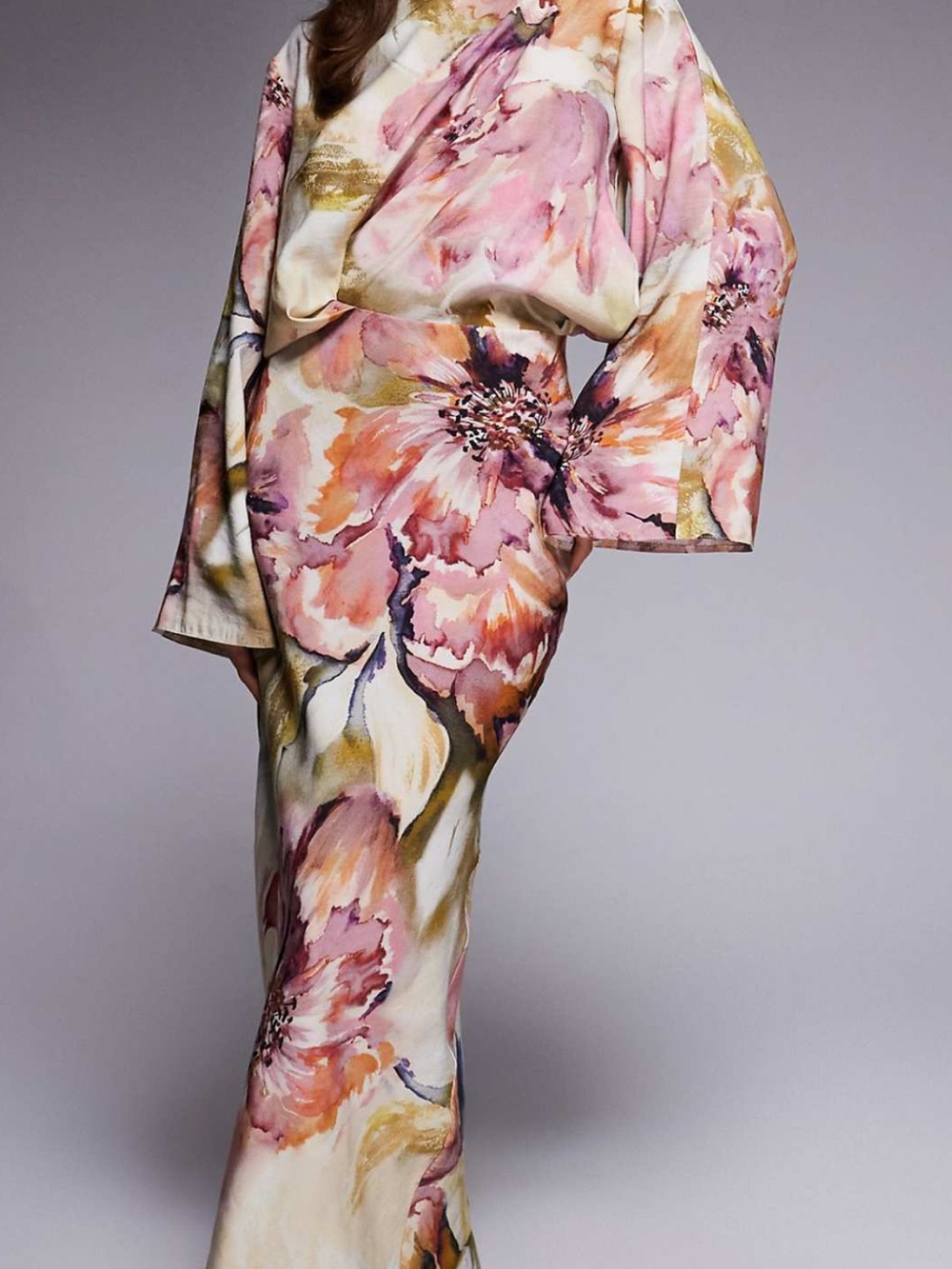 ASOS FLORAL MAXI DRESS